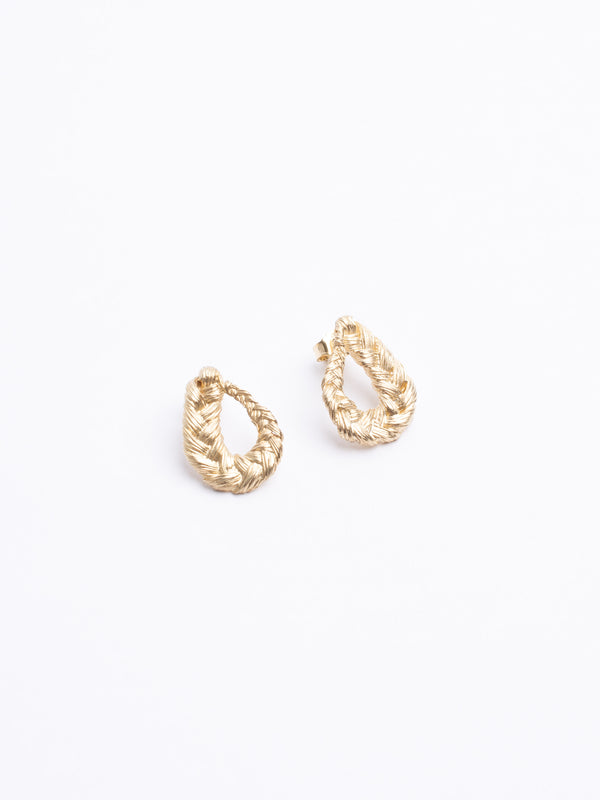 Pigtail earrings