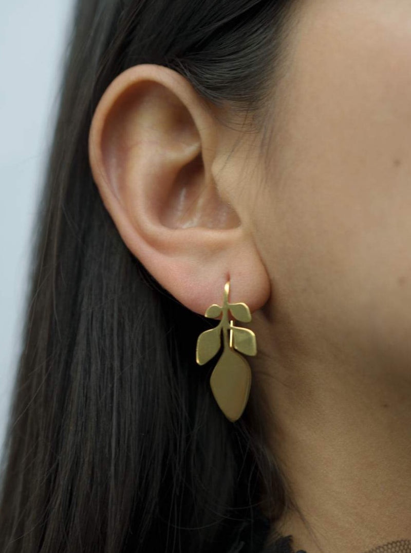 Laurel earrings medium