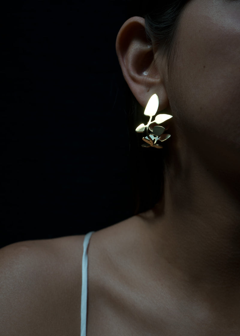 Laurel pips earrings